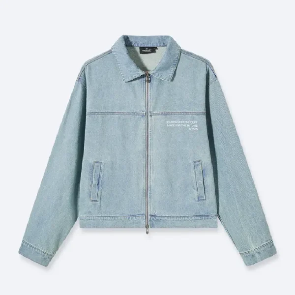 Drmers Club Creative Dept Denim Work Jacket Blue (11)