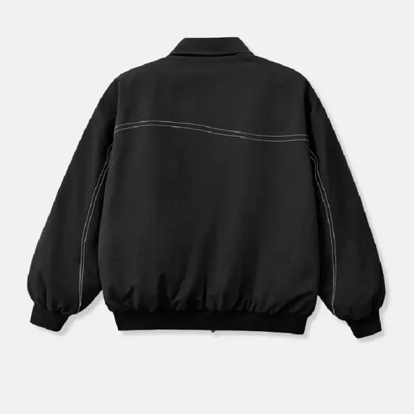 Drmers Club Padded Bomber Jacket Black (17)