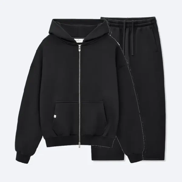 Drmers Club Signature Basic Double Zip Tracksuit Black (12)